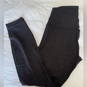 Lululemon black detailed align leggings